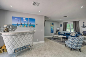Deerfield Beach Retreat with Fire Pit and Wet Bar